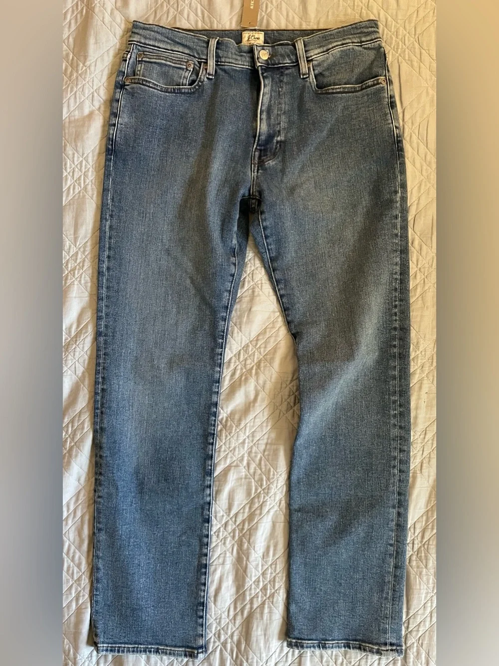 J. Crew 770m Straight-fit stretch jean in medium wash‎ W31 L30 NWT $148 BX863